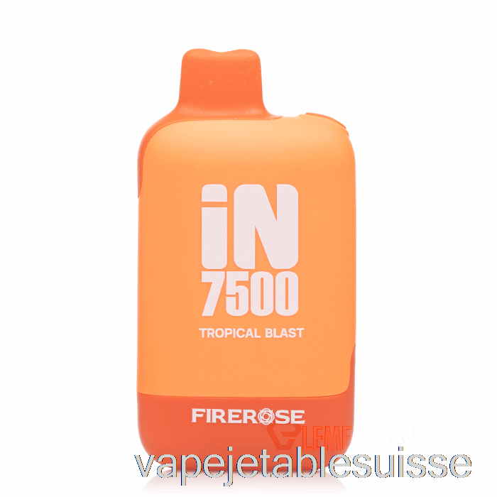 Vape Suisse Firerose In7500 Explosion Tropicale Jetable